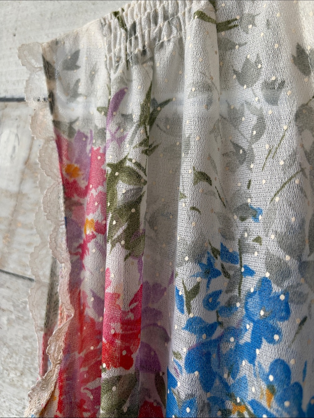Cottagecore Sheer Floral print dress - Picture 8 of 11